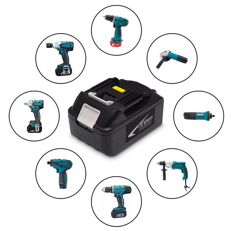 BL1840, BL1845, BL1850 Litowo-jonowy 18 V 4000 mAh 10 Wymiana ogniw w akumulatorowej wiertarce