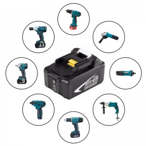 Akumulatory litowo-jonowe 18 V 6000 mAh Wiertarki akumulatorowe do Makita BL1850, 194205-3, 194309-1