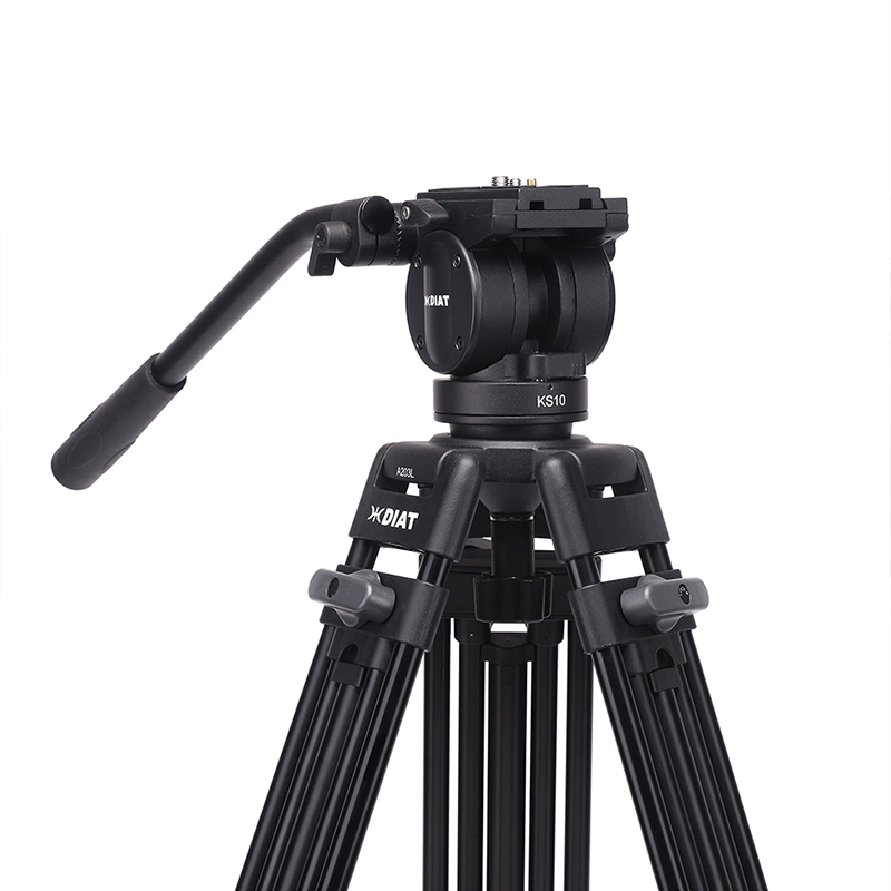 Diat A203L KS-10 Cyfrowy stop aluminium Wsparcie wideo statyw o wysokości 1,8 metra 3 sekcje
