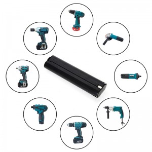 Wymienny zestaw akumulatorów Ni-Cd 9,6V 2000mAh do Makita 9033, 191681-2, 632007-4 Elektronarzędzia na baterie