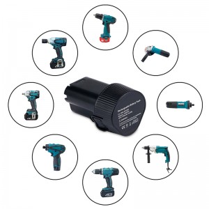 Zapasowy akumulatorowy akumulator litowo-jonowy 10,8 V 2000 mAh do Makita 194550-6, 194551-4