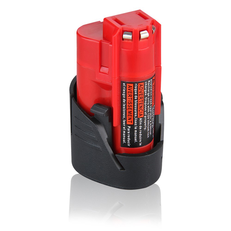 Zamienne akumulatory litowe 12V 1500 mAh do elektronarzędzi Milwaukee 48-11-2411 M12