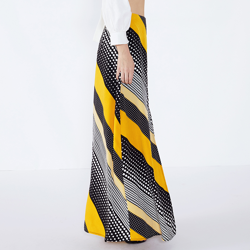 Wave Point Frędzle Indyjska designerska długa spódnica z szyfonu Lehenga Fashion Maxi