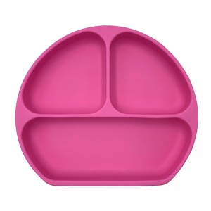 Gorący produkt Antypoślizgowa przyssawka silikonowe talerze dziecięce Podkładka na stół dla niemowląt