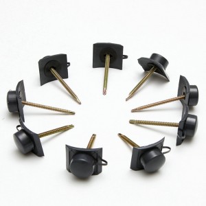 Specjalne akcesoria do wodoodpornej blachy dachowej Wodoodporna śruba i zaślepka do dachówek PCV