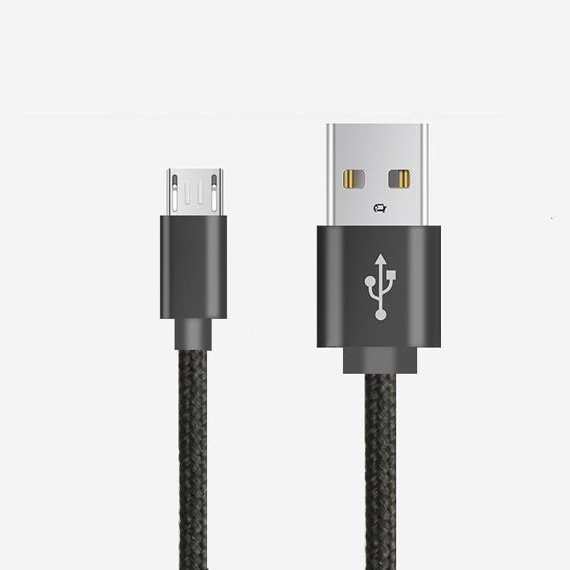 Pleciony nylonowy kabel danych do micro USB