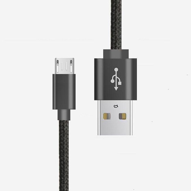 Pleciony nylonowy kabel danych do micro USB