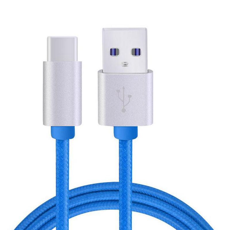 Nylonowy kabel do transmisji danych typu C na USB