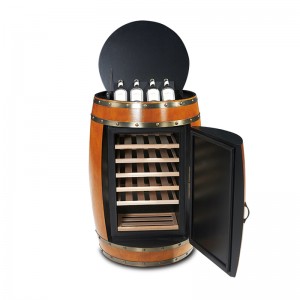 Korpus chłodziarka do wina z serii Emperor, 5-22 ℃ dębowy korpus z litego drewna