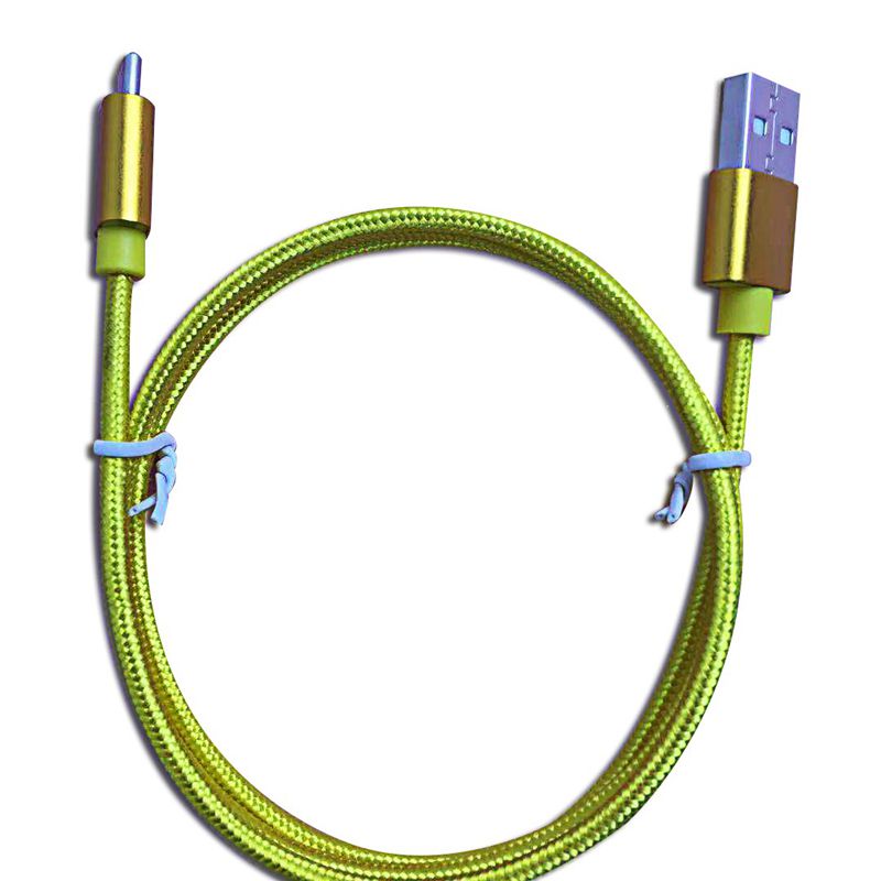 Kabel transmisyjny w kolorze nylonu z czystego koloru typu C.