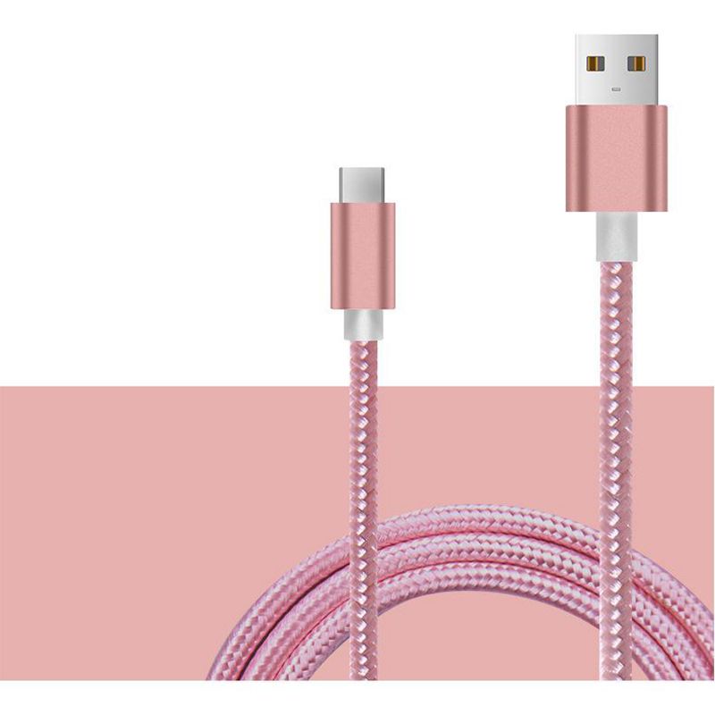 Nylonowy kabel typu C do USB