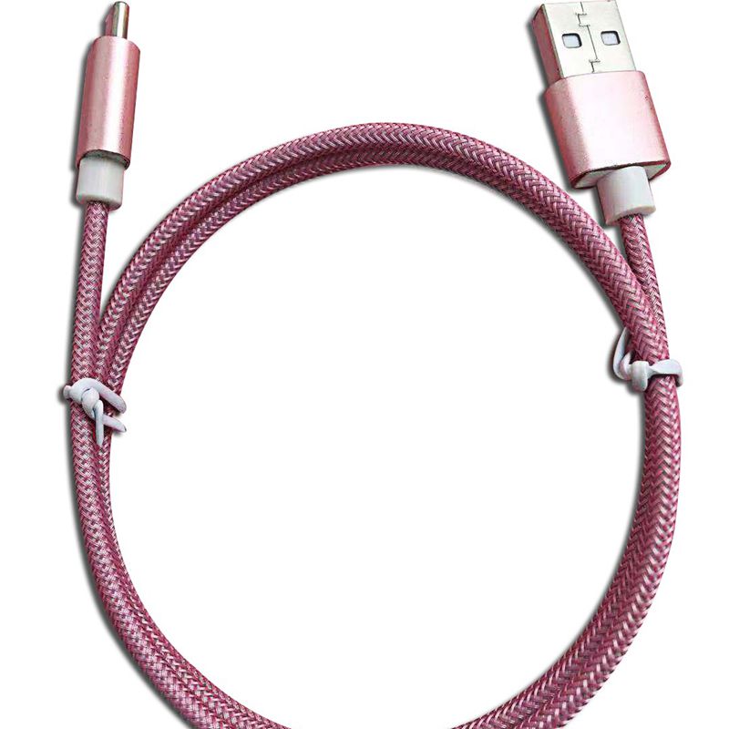 Nylonowy kabel typu C do USB