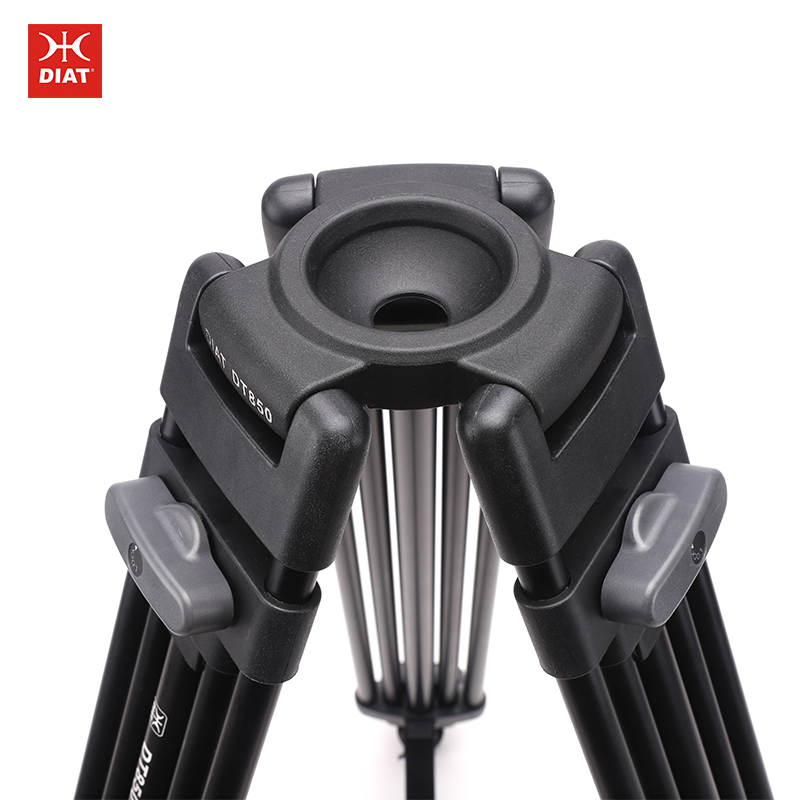 DIAT DT850 Statyw wysokiej jakości statyw wideo do profesjonalnego fotografowania statywu do kamery