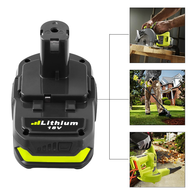 Akumulatory litowo-jonowe 1500 mAh 18 V do akumulatorowych narzędzi do Ryobi P102, P103, P104