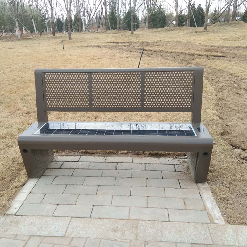 2019 nowy styl Inteligentne meble ogrodowe do siedzenia w parku
