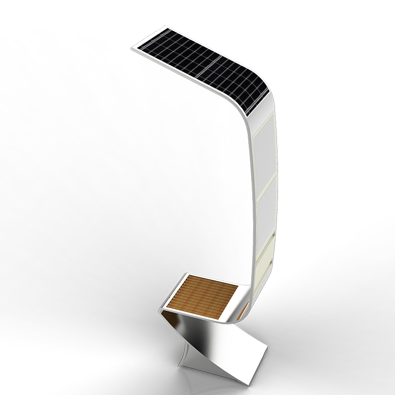 Smart Solar LED Oświetlenie reklamowe Ładowarka do telefonu Outdoor Urban Bench