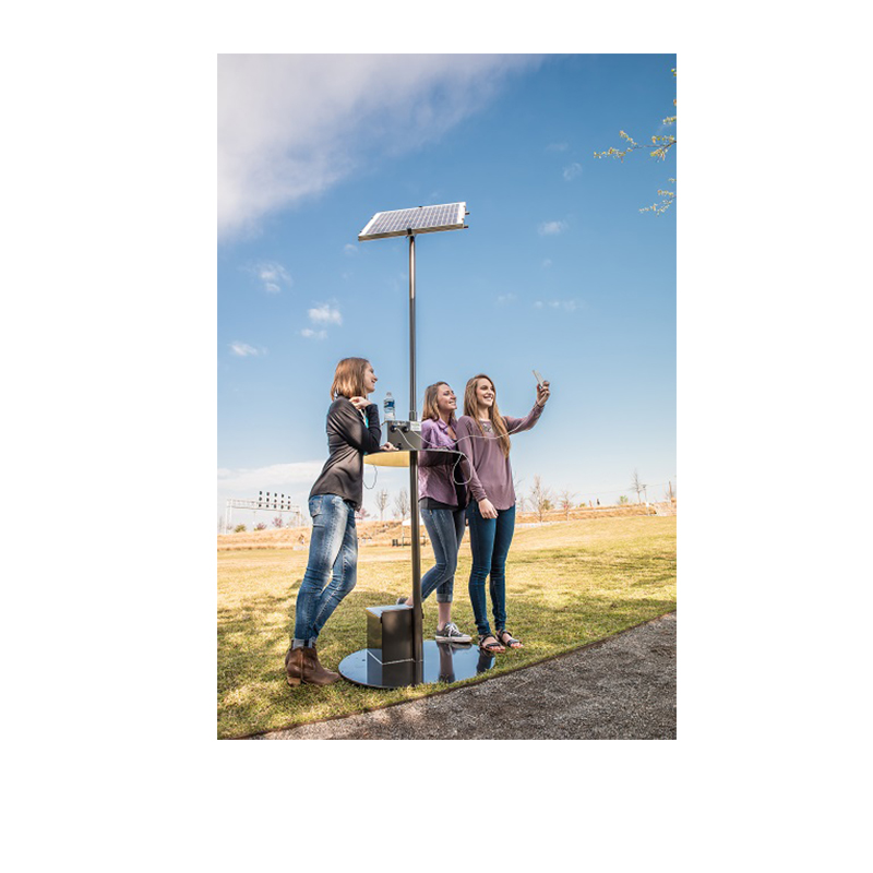 Fashion Design Communities Parki Solar Outdoor Stacja ładująca do telefonu komórkowego