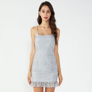 Seksowne panie bez sukienki Smocked Seksowna sukienka do spania dla kobiet