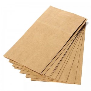 torba papierowa żywność papierowa torba brązowa z recyklingu luksusowe zakupy supermarket torba papierowa