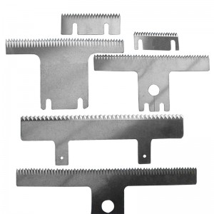 maszyny pakujące zgrzew szczęki noże kształty