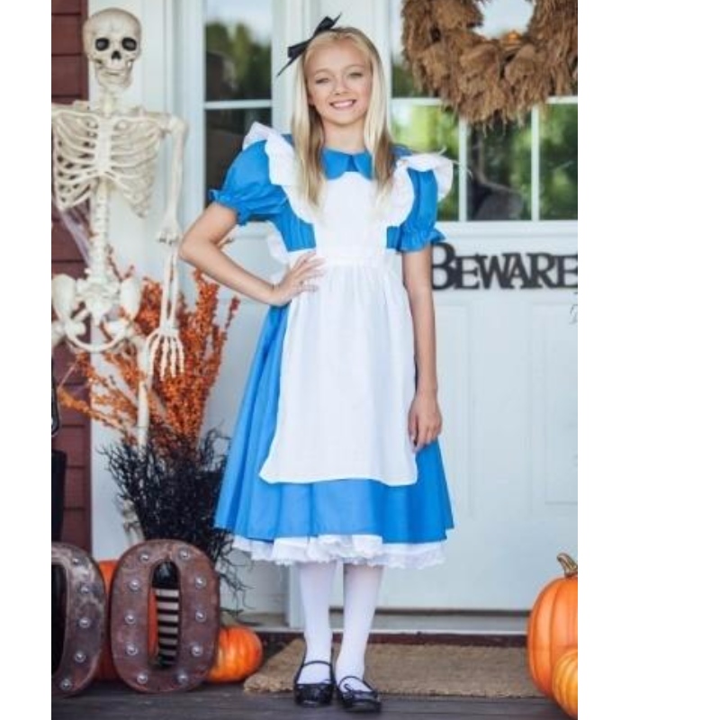 Święta / karnawał Nastolatka Kostium na Halloween Dziecko Deluxe Suknie Alice