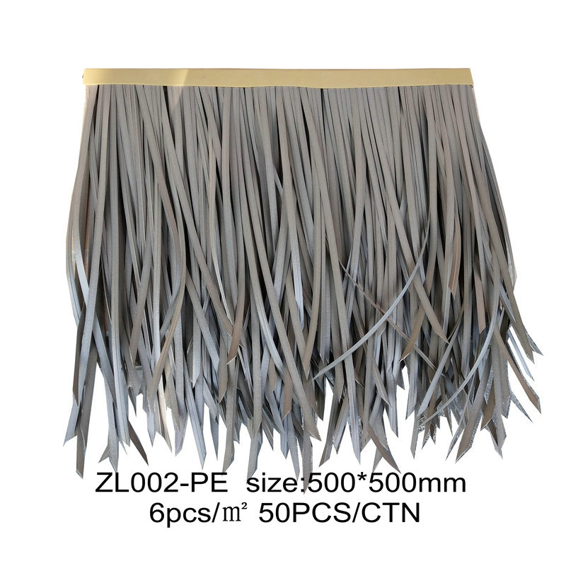 PVC / PE / PA Sztuczne strzechy syntetyczne strzecha tiki bar dachówka imitacje tworzyw sztucznych strzecha dach Symulacja słomy