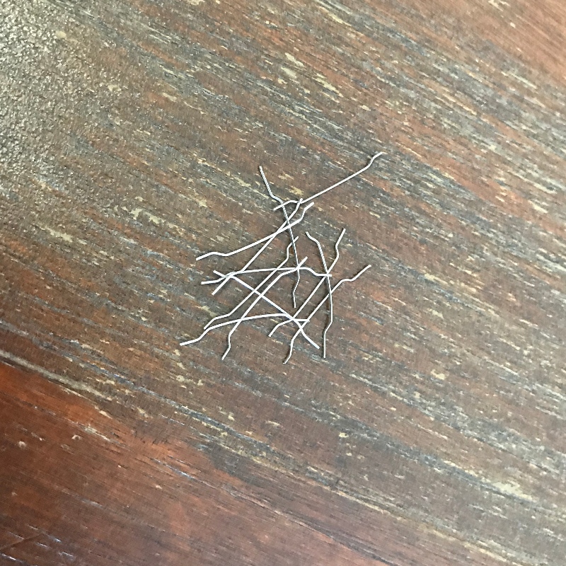 310 Włókno ze stali nierdzewnej (0,5 * 25,4 mm)