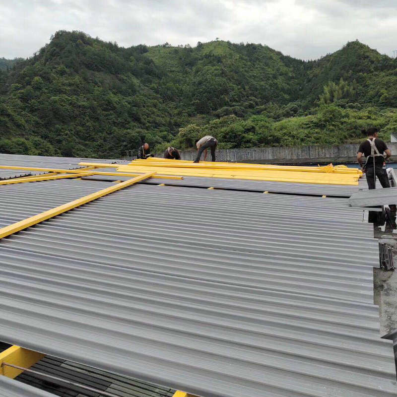 Nowy projekt Długa żywotność Wodoodporny dach z tworzywa sztucznego ASA Blacha dachowa z PVC High Wave