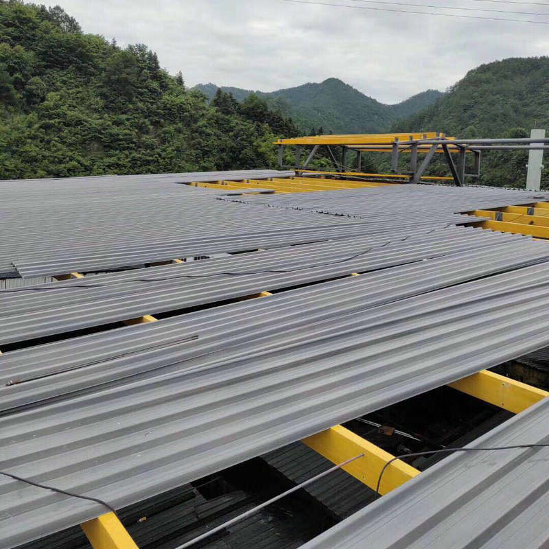 Nowy projekt Długa żywotność Wodoodporny dach z tworzywa sztucznego ASA Blacha dachowa z PVC High Wave