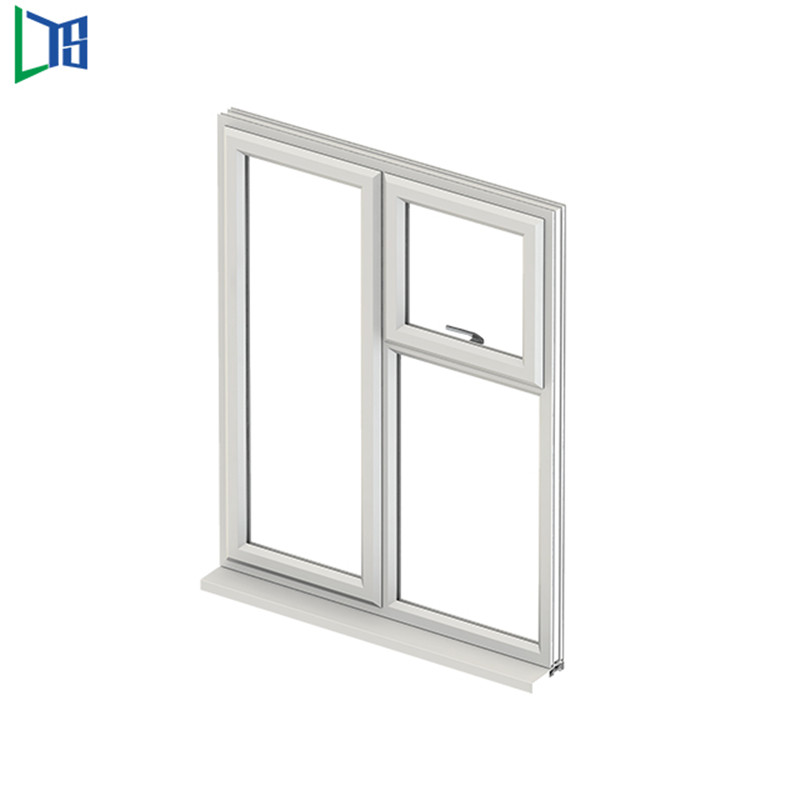 Profil aluminiowy Szklane okno niskoemisyjne do projektów domowych Wykończenie jedno- lub dwuszybowe lakierowanie proszkowe