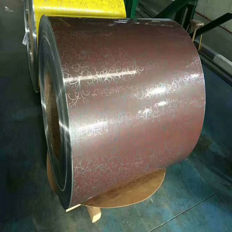 Cewka z wytłaczanej blachy aluminiowej ze wzorem stiuku