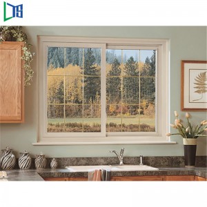 Chiński dostawca Okno aluminiowe Okno szklane z moskitierą Cena aluminiowego okna przesuwnego