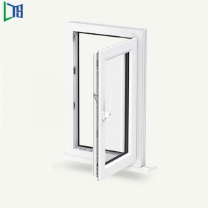 Aluminiowe okno 5 gwiazdek Klasa energetyczna Aluminiowe okno uchylno-rozwierane z doskonałym uszczelnieniem