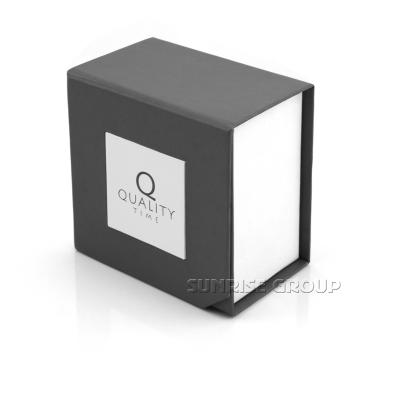 Sunrise Grey Color 1000g Grey Board Małe pudełko na biżuterię z logo
