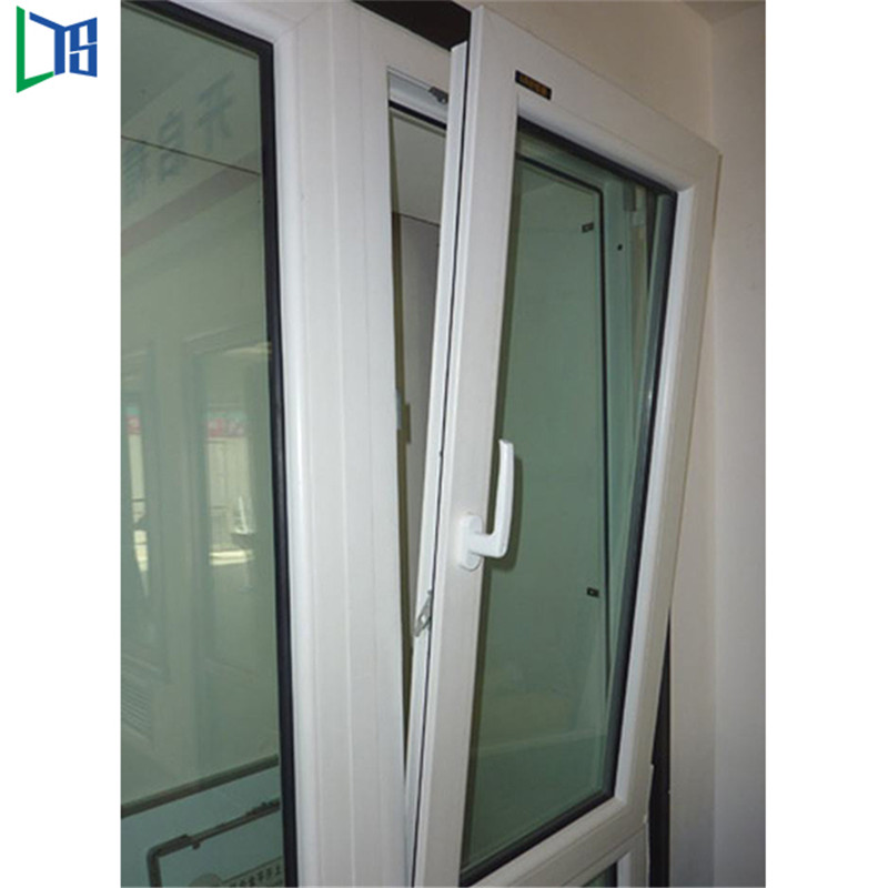 Okno uchylno-uchylne z aluminium Okno uchylno-uchylne Powlekane proszkowo w kolorze białym Okna aluminiowe