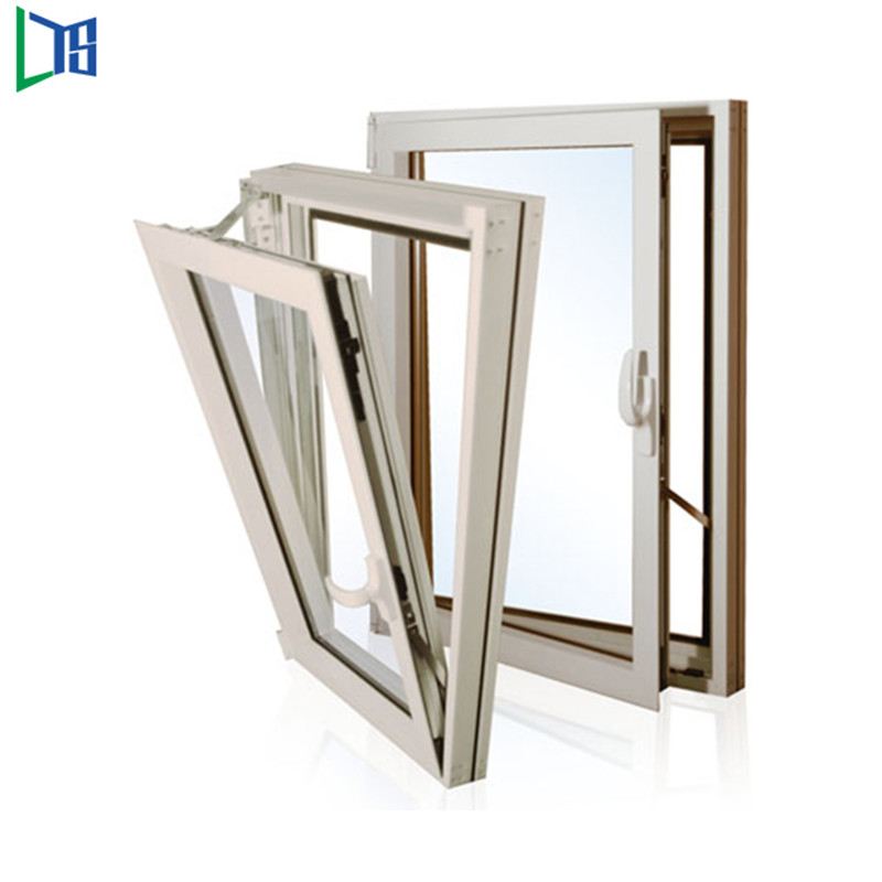 Nowy styl Foshan Producent Dostosowane aluminiowe okno uchylno-obrotowe Przerwa termiczna Izolacja cieplna Aluminiowe okno Dźwiękoszczelne