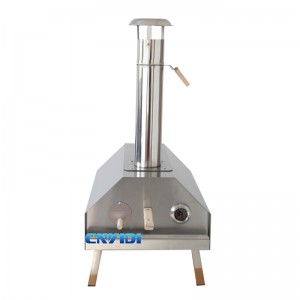 Piec do pizzy z węglem drzewnym na grilla