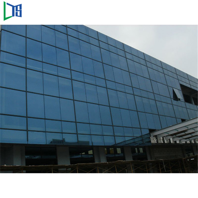 Nowoczesny design Commerce Zewnętrzne szkło konstrukcyjne Fasada budynku Aluminiowa ściana osłonowa Dostawcy