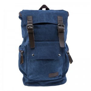 17SC-6572M fabryczne bezpośrednie kolory w wielu kolorach ekologiczny trwały plecak na laptopa Vintage Canvas Casual Daypack