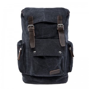17SC-6572M fabryczne bezpośrednie kolory w wielu kolorach ekologiczny trwały plecak na laptopa Vintage Canvas Casual Daypack