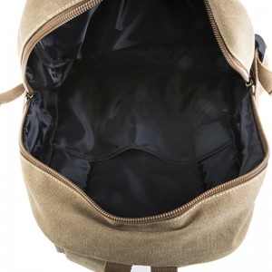 18SC-6806D Wiodący w Chinach trwały plecak z naturalnego płótna o grubości 16 uncji