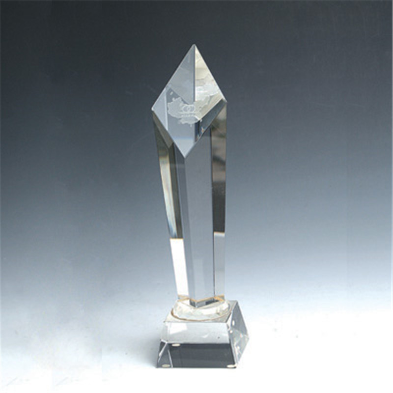 Kryształowe trofeum