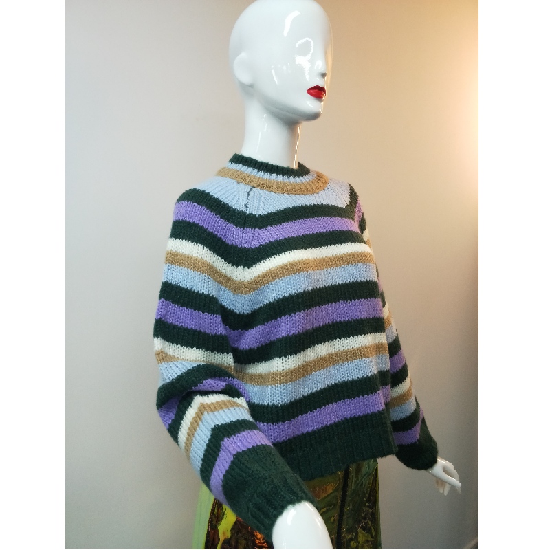 PASKOWY SWETER Z DŁUGIM RĘKAWEM RLWS0009F
