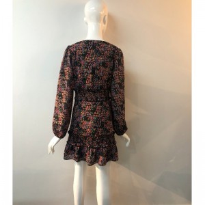 DRUKOWANA SUKIENKA W KRÓTKI KORONKI JLWD0014