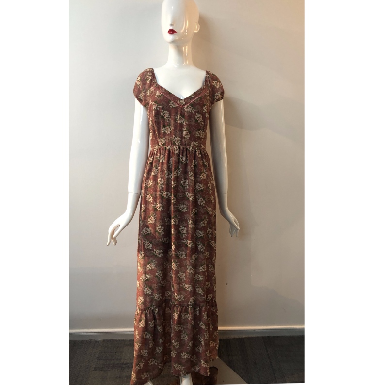 SUKIENKA FLORAL MAXI JLWD0020