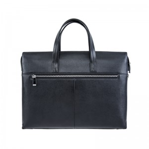 18SG-6820F Doskonała, najwyższej jakości teczka biznesowa na laptopa OEM z prawdziwej skóry dla mężczyzn