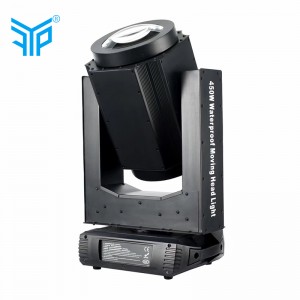 DMX512 wodoodporny stopień ochrony IP65 350w17R ruchome światło sceniczne, ładny efekt pokazu na zewnątrz