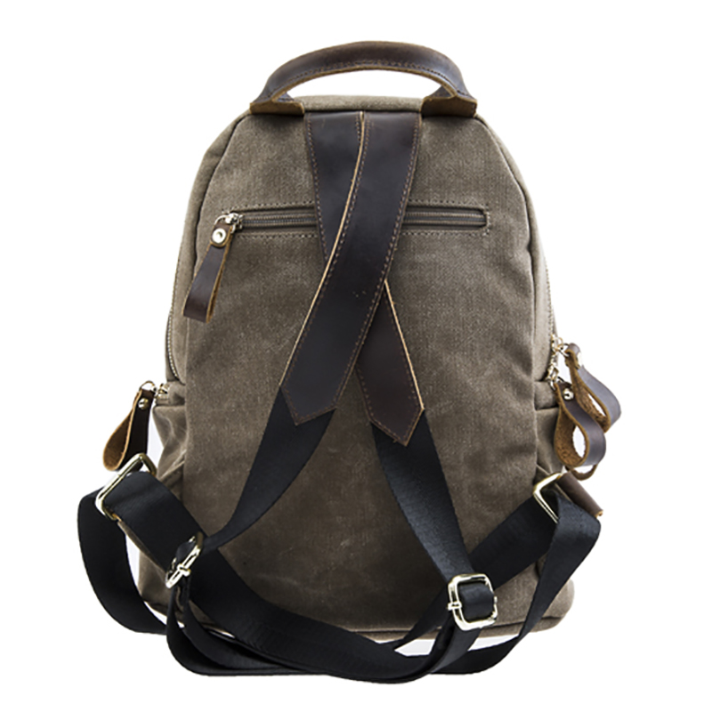 17SC-6357D Najnowsze lekkie lekkie niestandardowe skórzane plecaki w stylu vintage Hurtowy plecak do szkolnego plecaka na zewnątrz
