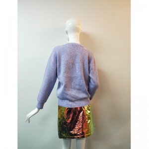 CZYSTA KOLEKCJA PURPLE SWEATER RLWS0039F
