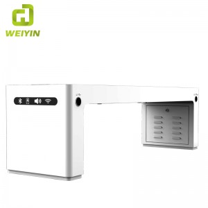 Outdoor Smart Solar Power Urban Park Bench do ładowania telefonu komórkowego